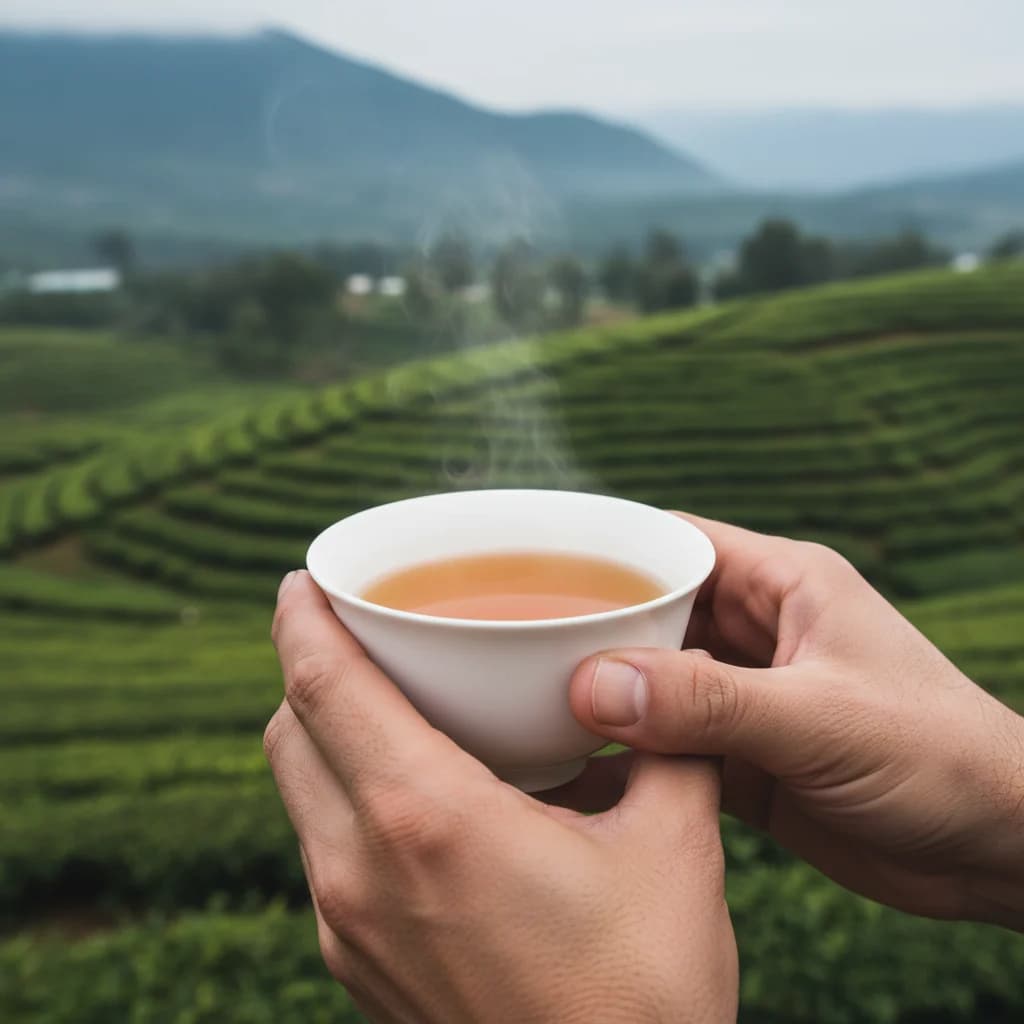 Tea country arrival