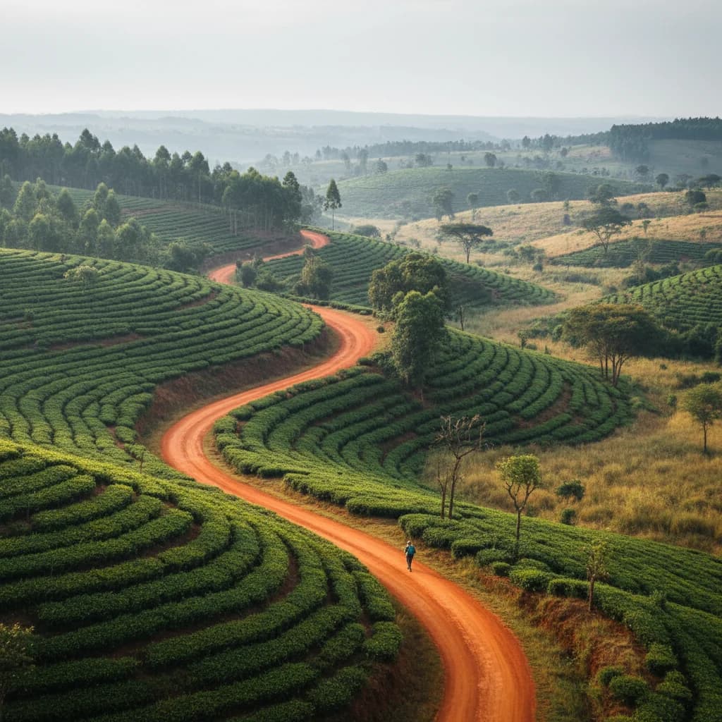Landscape on the Southern Malawi, In Brief journey