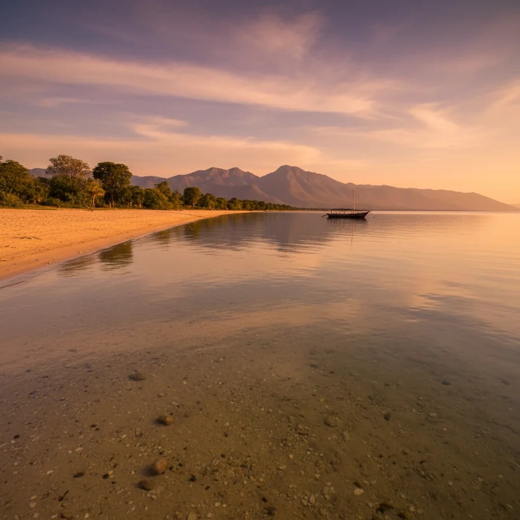 The northern shore