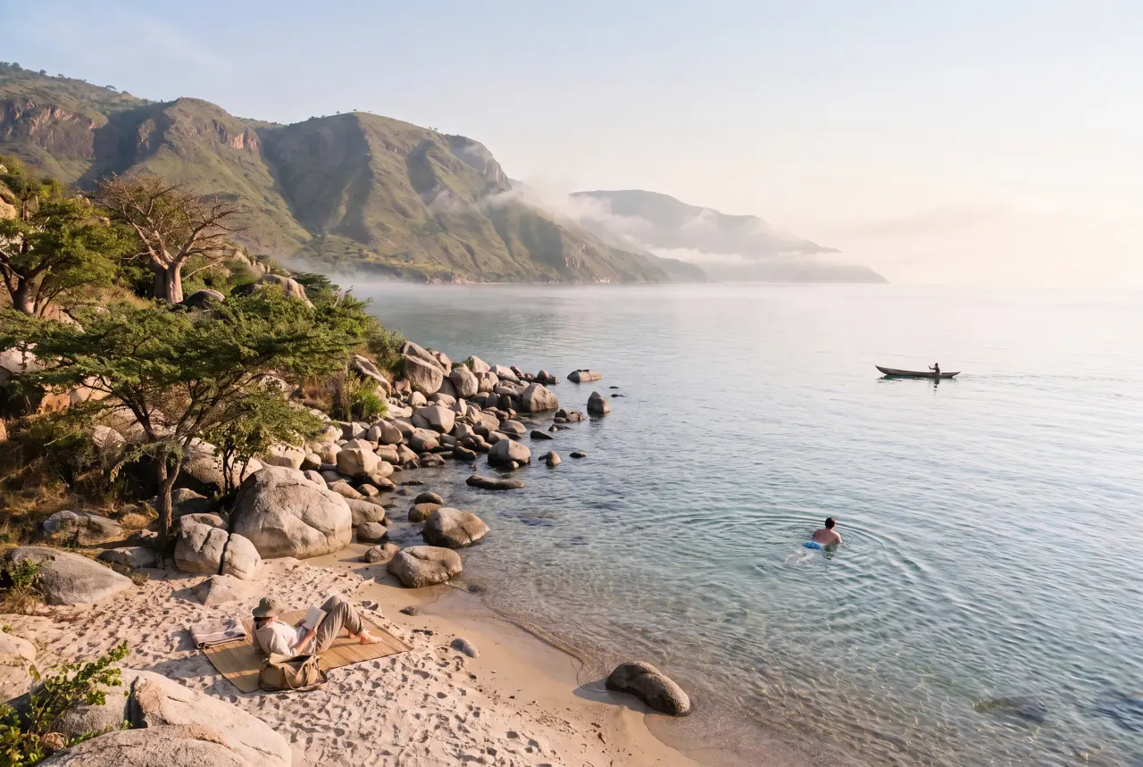 Northern Lake Malawi: An open lake day