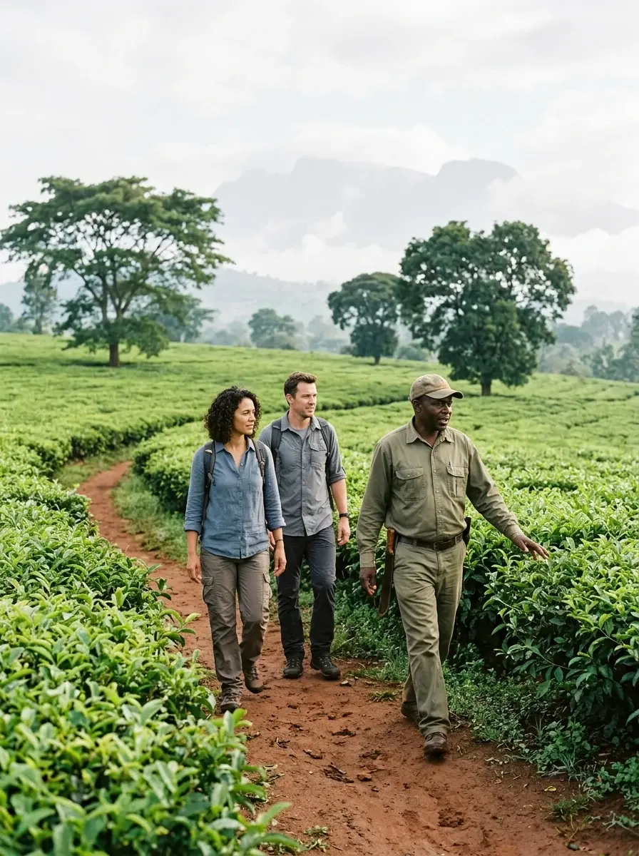 Tea country morning